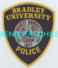 ILLINOIS,BRADLEY UNIVERSITY POLICE 1